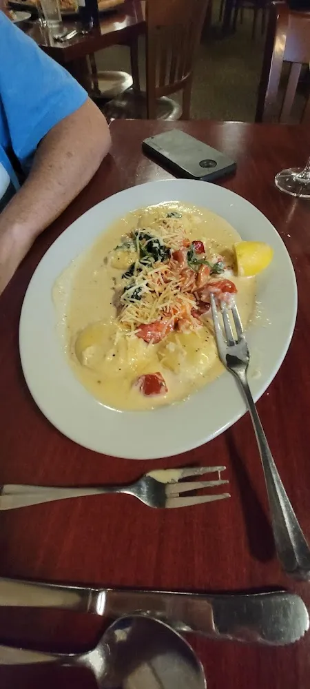 Cheese Ravioli with Lobster